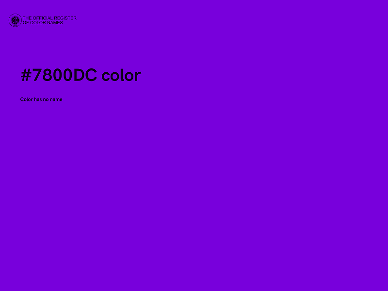 #7800DC color image