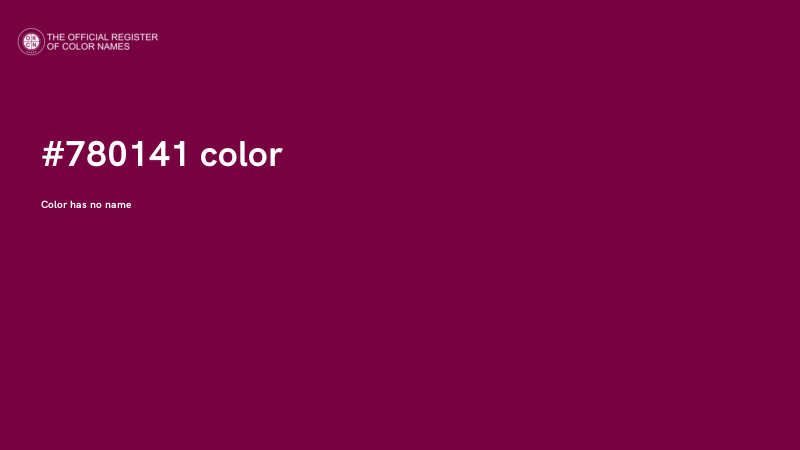 #780141 color image
