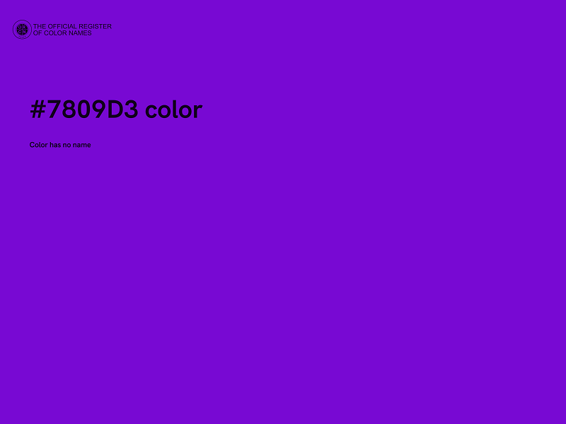 #7809D3 color image