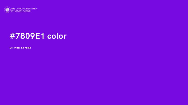 #7809E1 color image