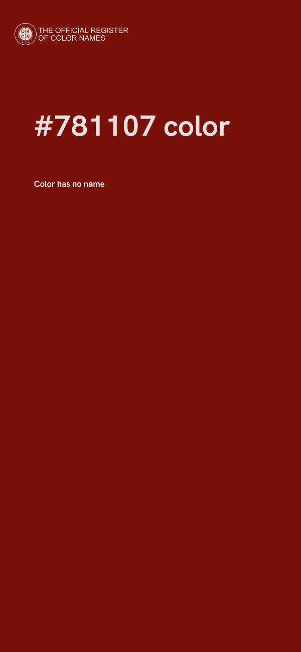 #781107 color image