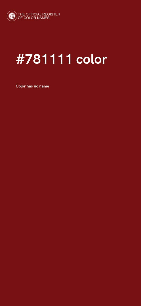 #781111 color image