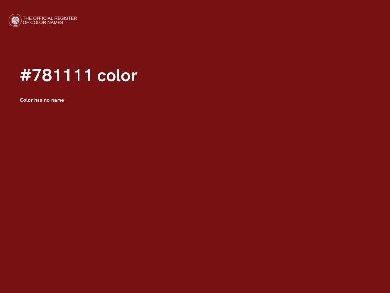 #781111 color image