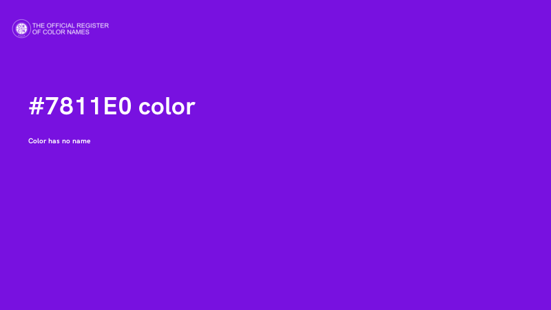 #7811E0 color image