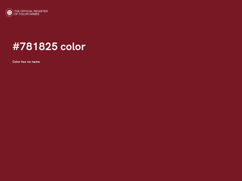 #781825 color image