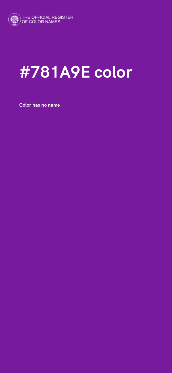 #781A9E color image