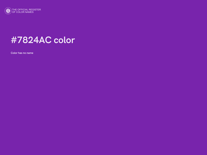 #7824AC color image