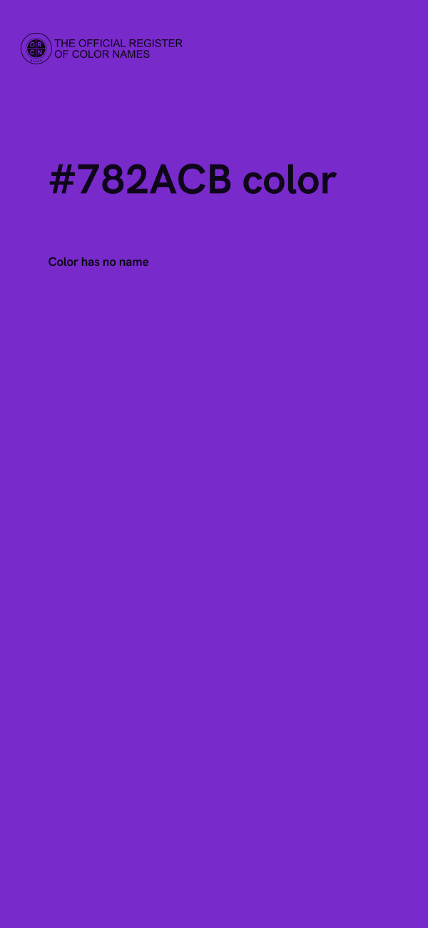 #782ACB color image