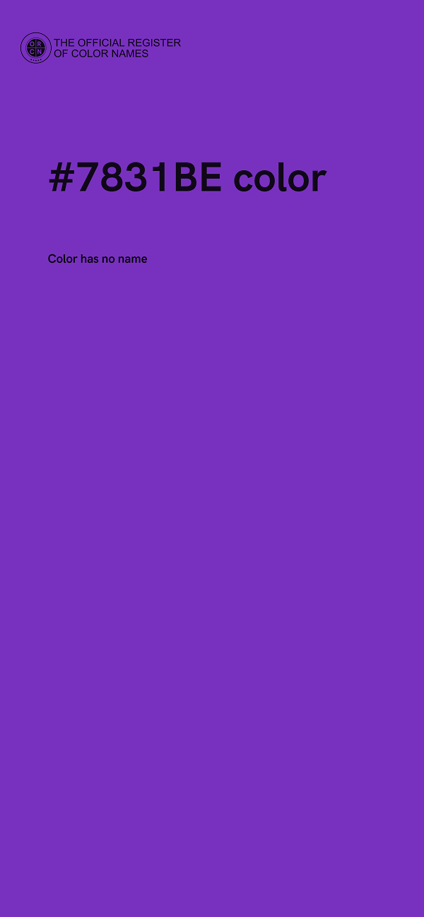#7831BE color image