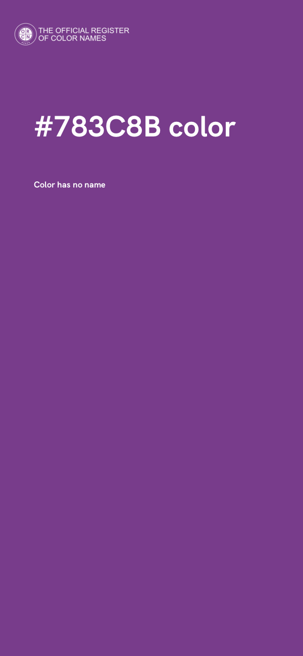#783C8B color image
