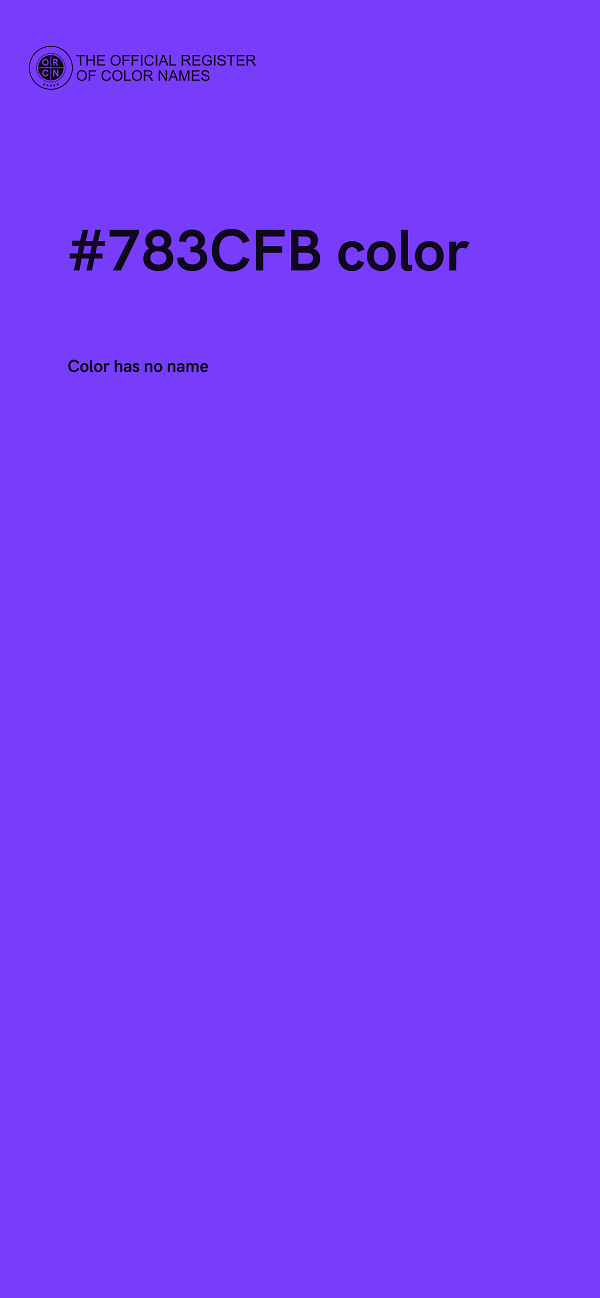 #783CFB color image