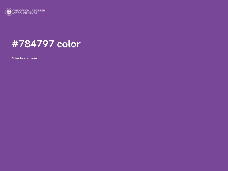 #784797 color image