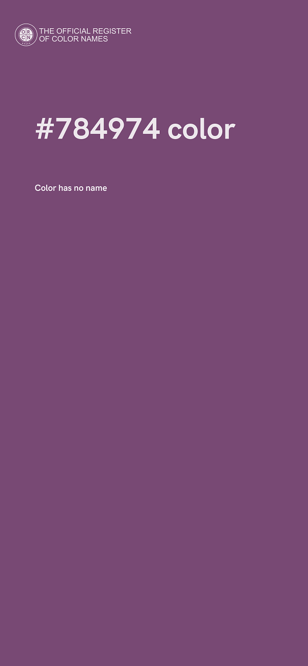 #784974 color image