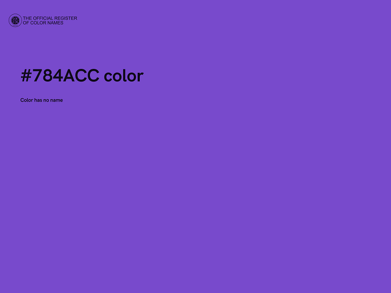 #784ACC color image
