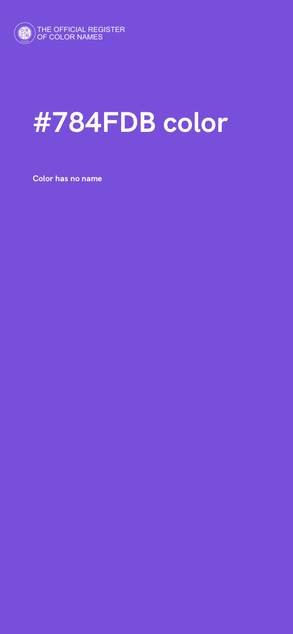 #784FDB color image