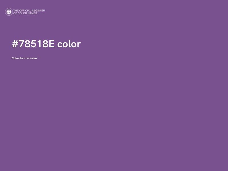 #78518E color image