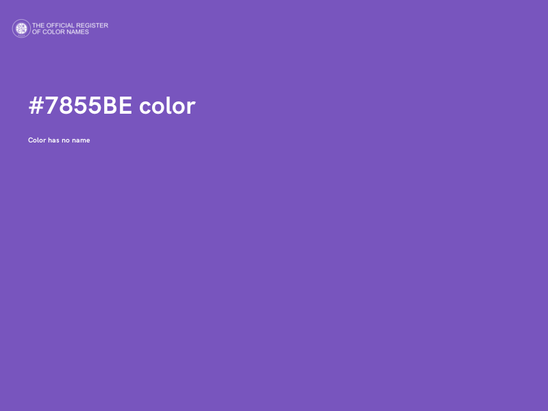 #7855BE color image