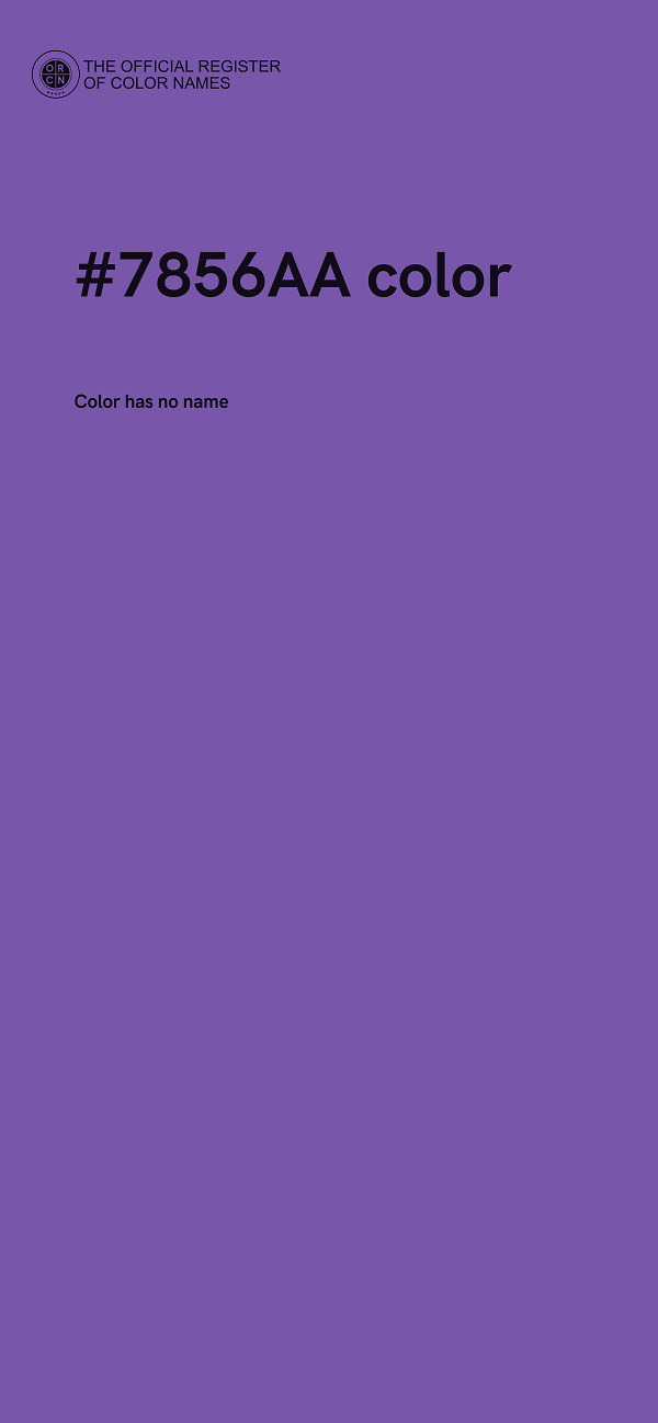 #7856AA color image
