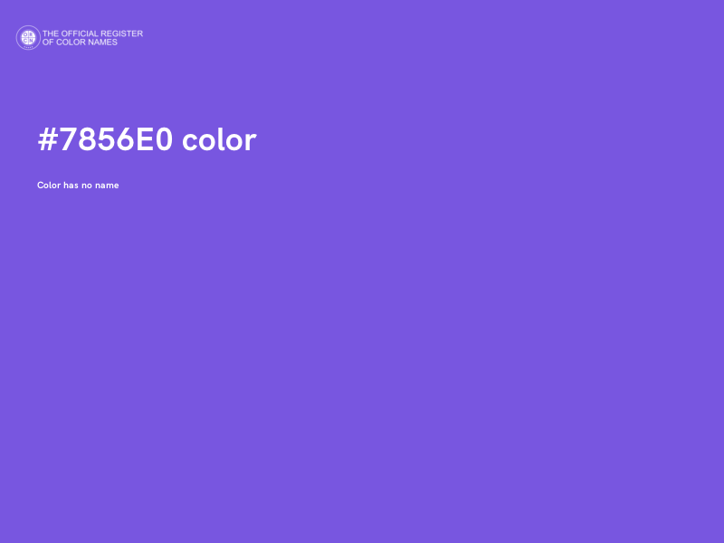 #7856E0 color image