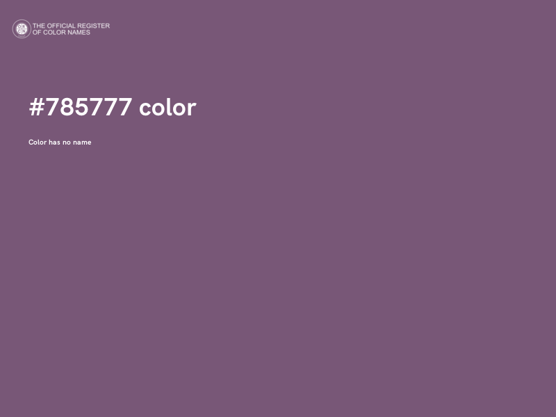 #785777 color image