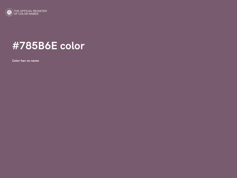 #785B6E color image