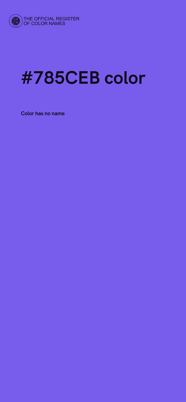 #785CEB color image