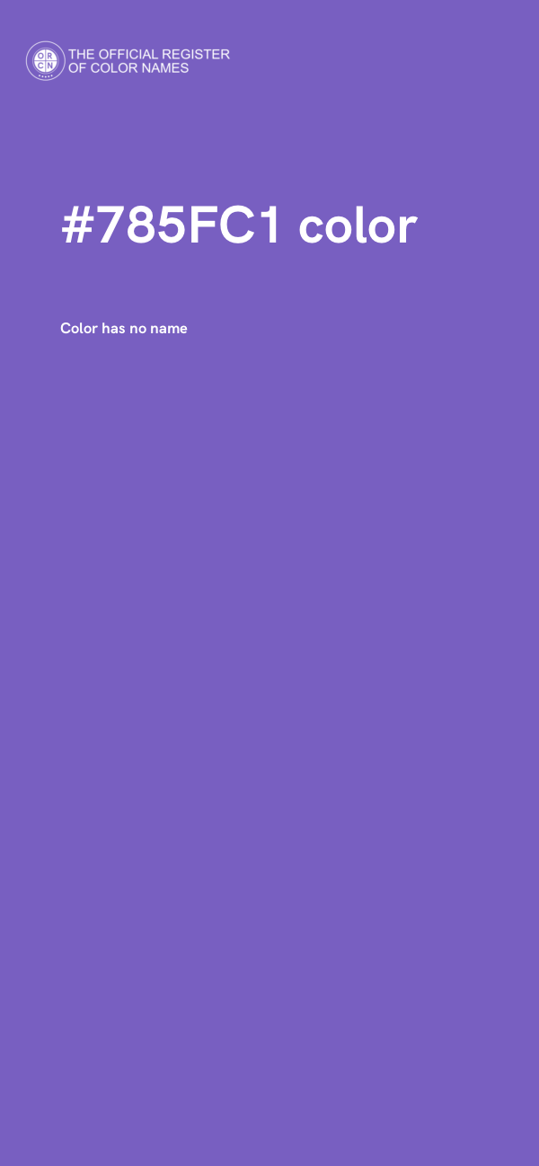 #785FC1 color image