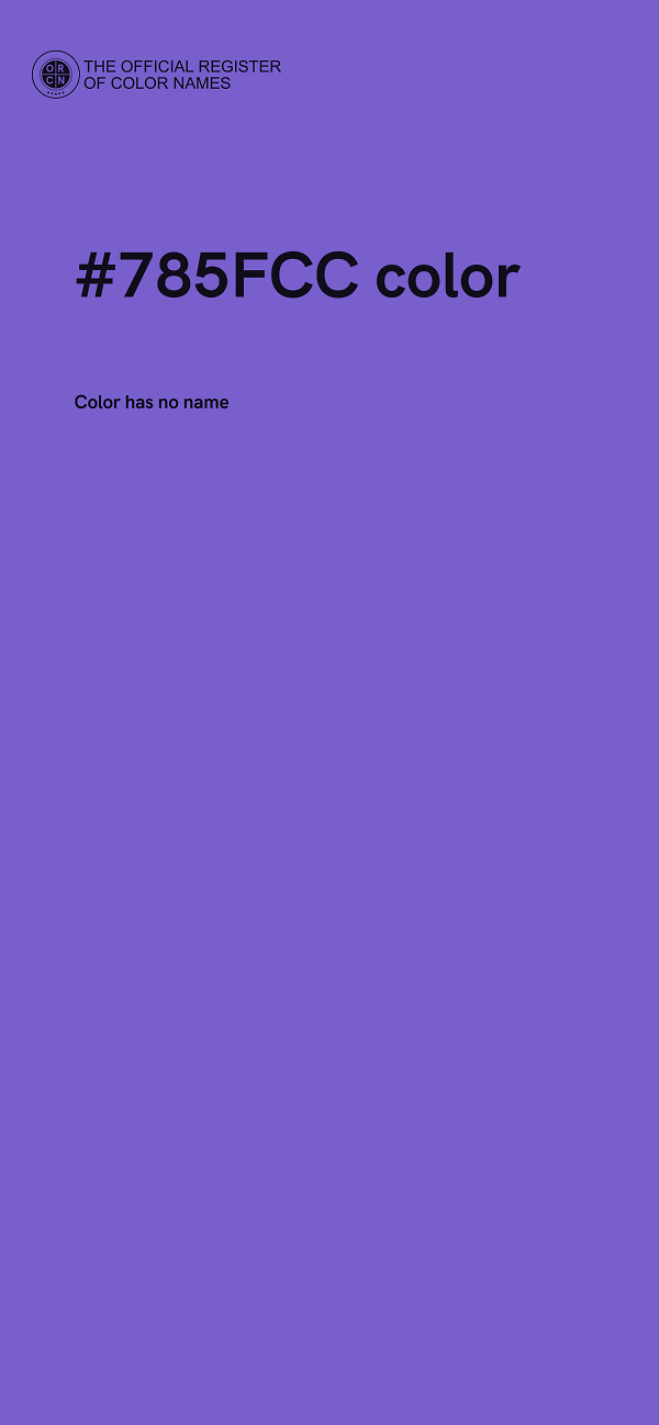 #785FCC color image