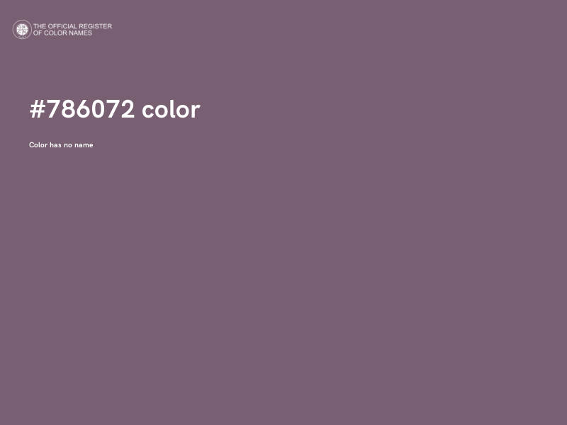 #786072 color image