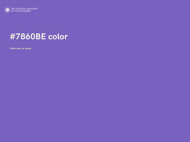 #7860BE color image
