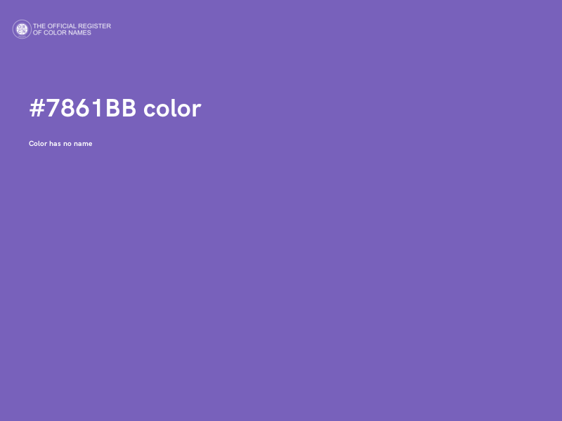 #7861BB color image