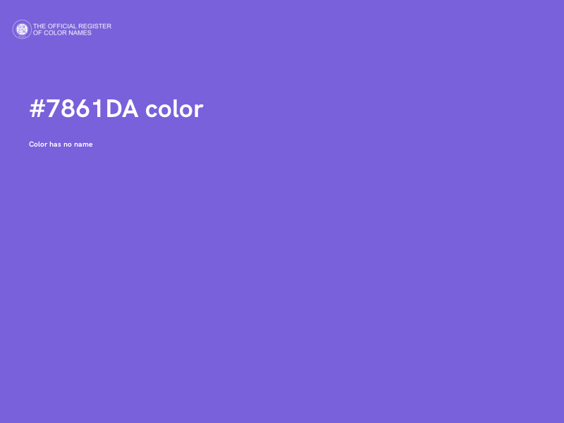 #7861DA color image