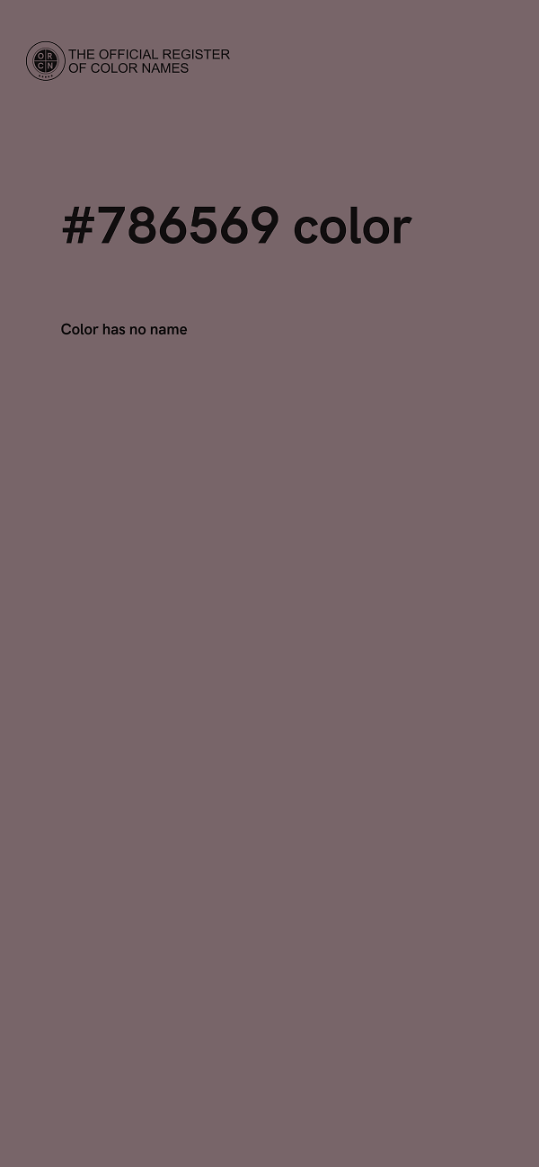 #786569 color image