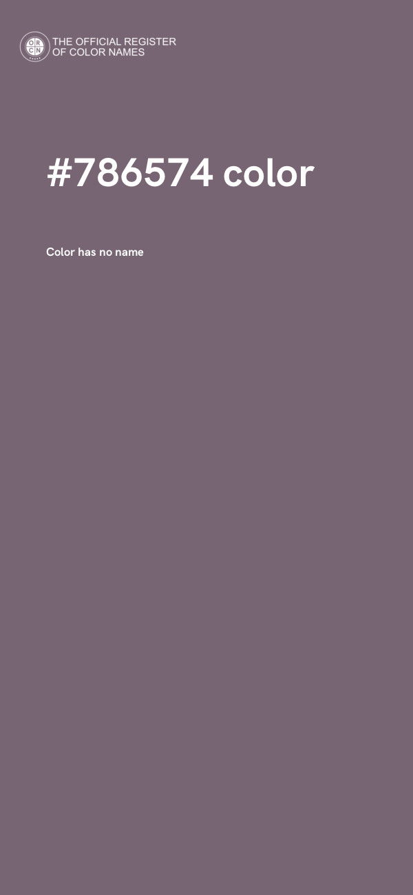 #786574 color image