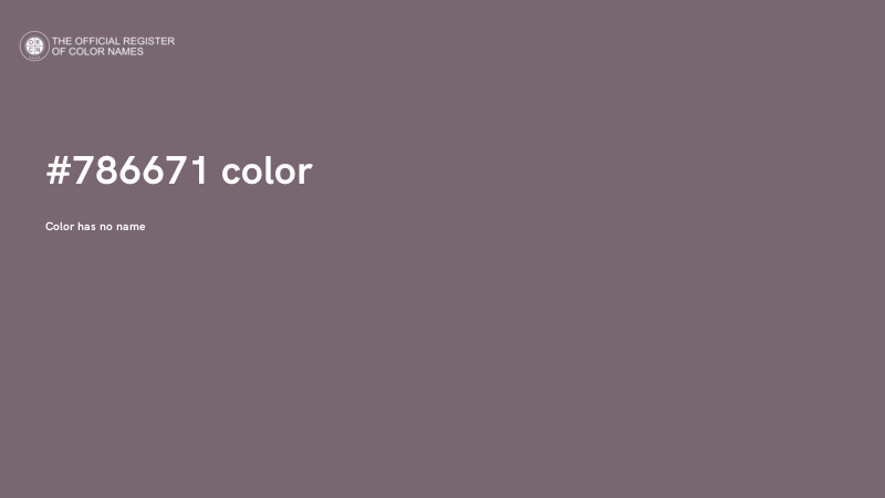 #786671 color image