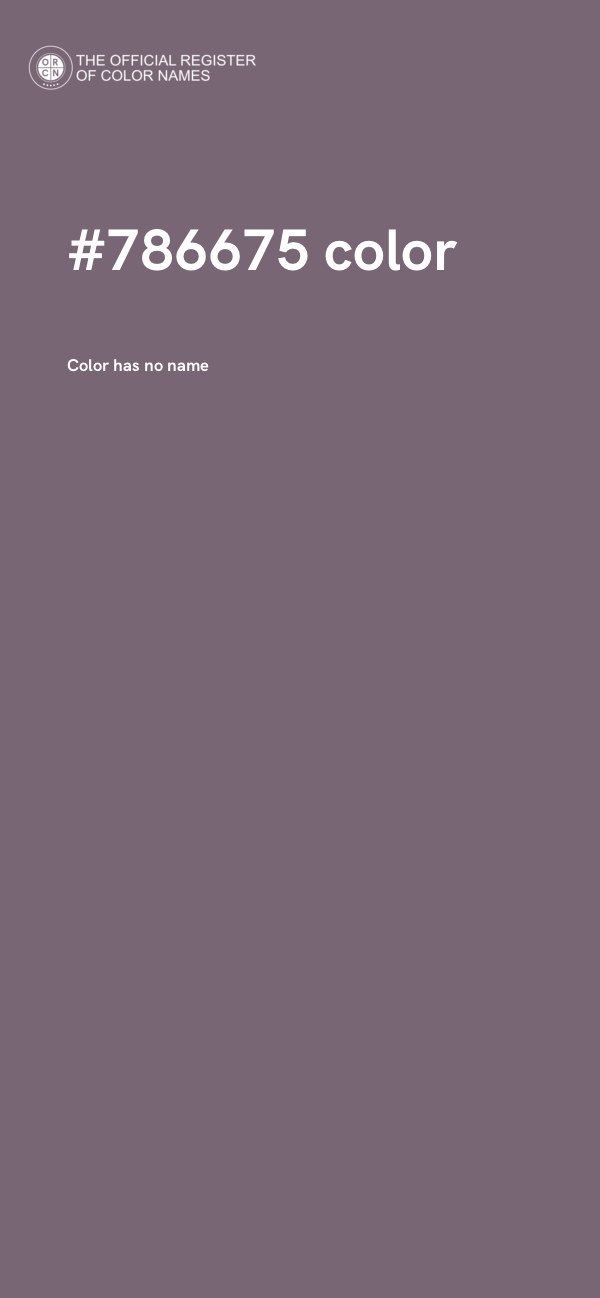 #786675 color image