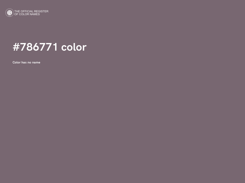 #786771 color image