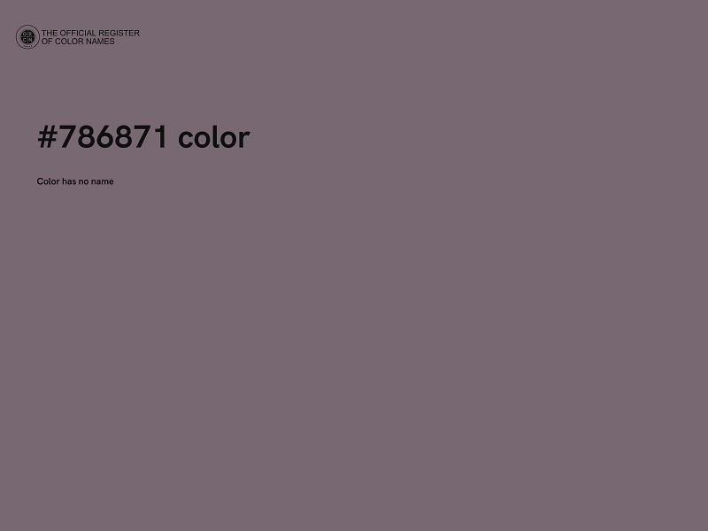 #786871 color image