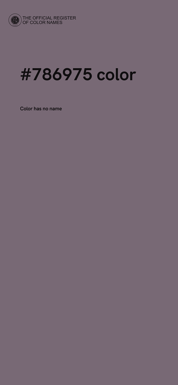 #786975 color image