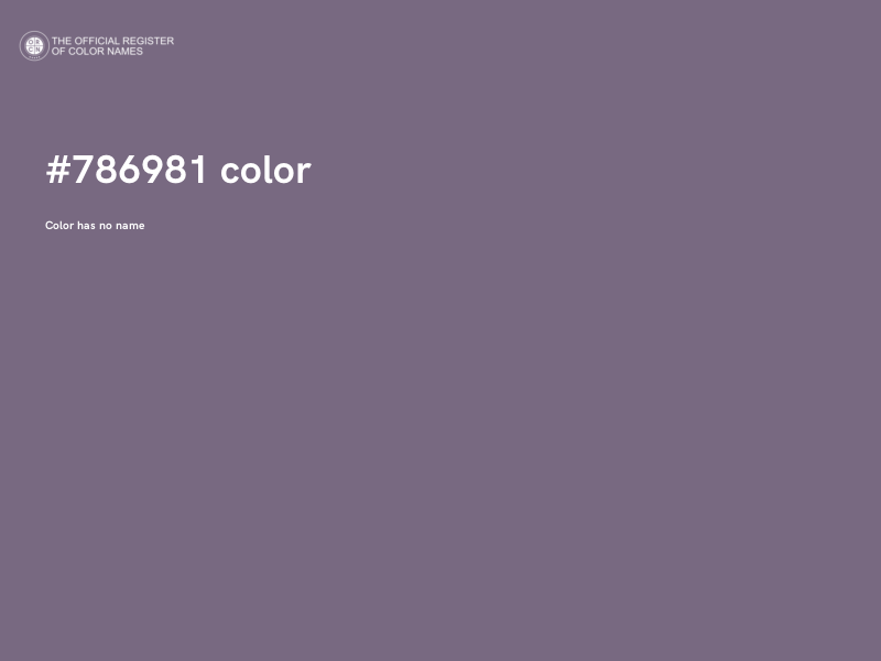 #786981 color image
