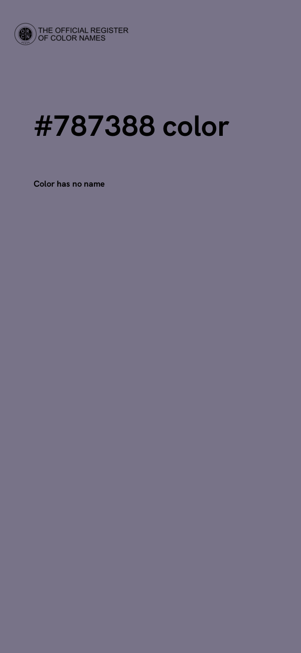 #787388 color image