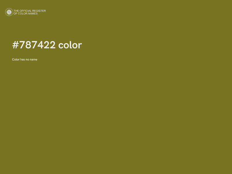 #787422 color image