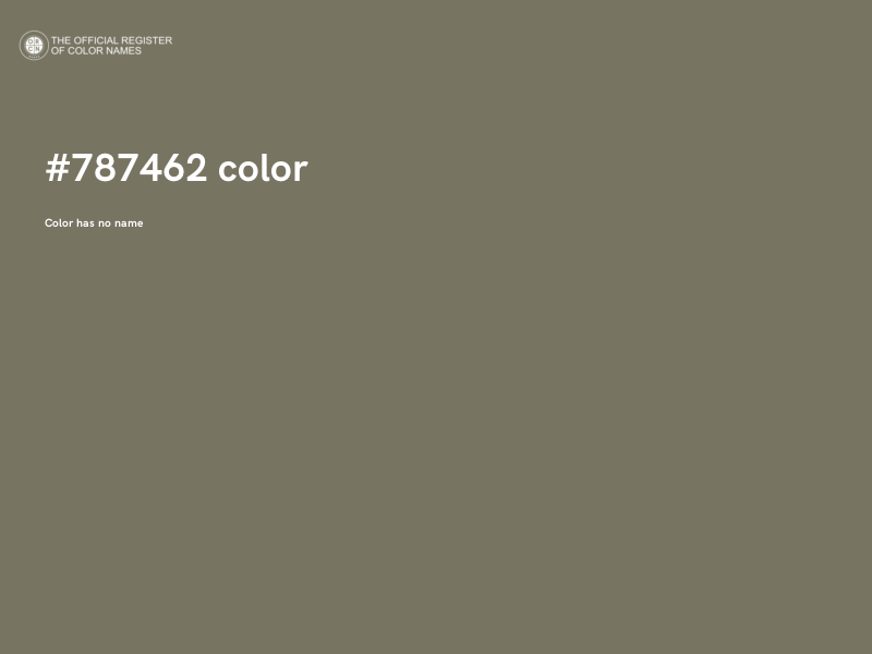 #787462 color image