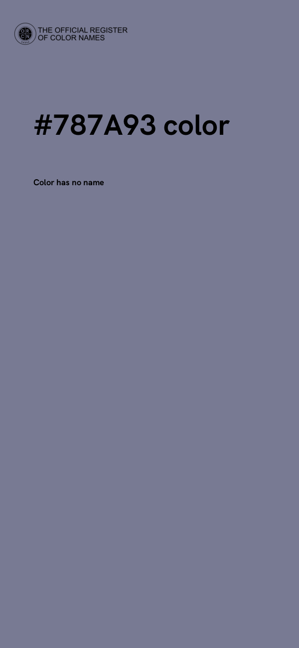 #787A93 color image