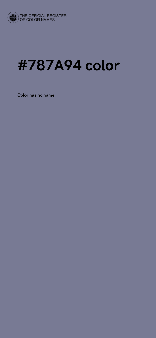 #787A94 color image
