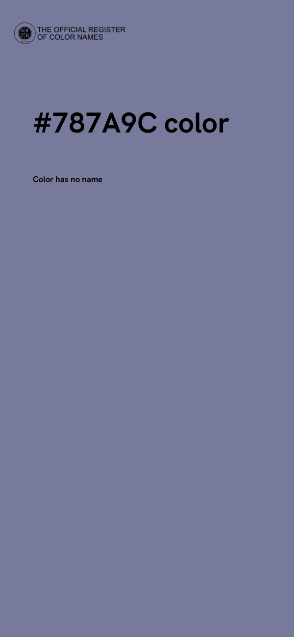 #787A9C color image