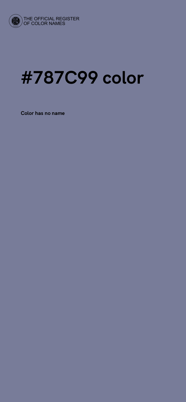 #787C99 color image