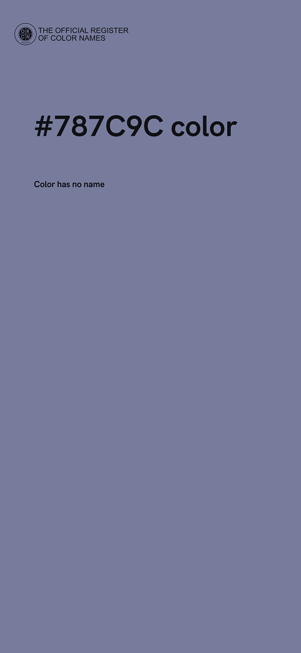 #787C9C color image