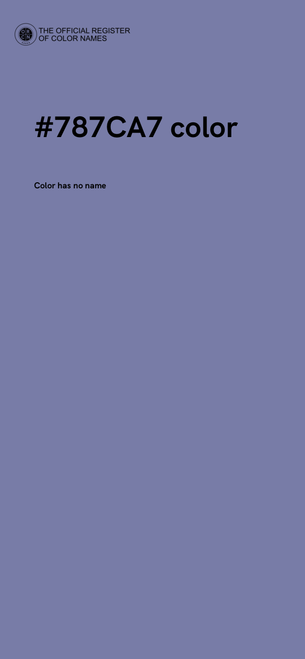 #787CA7 color image
