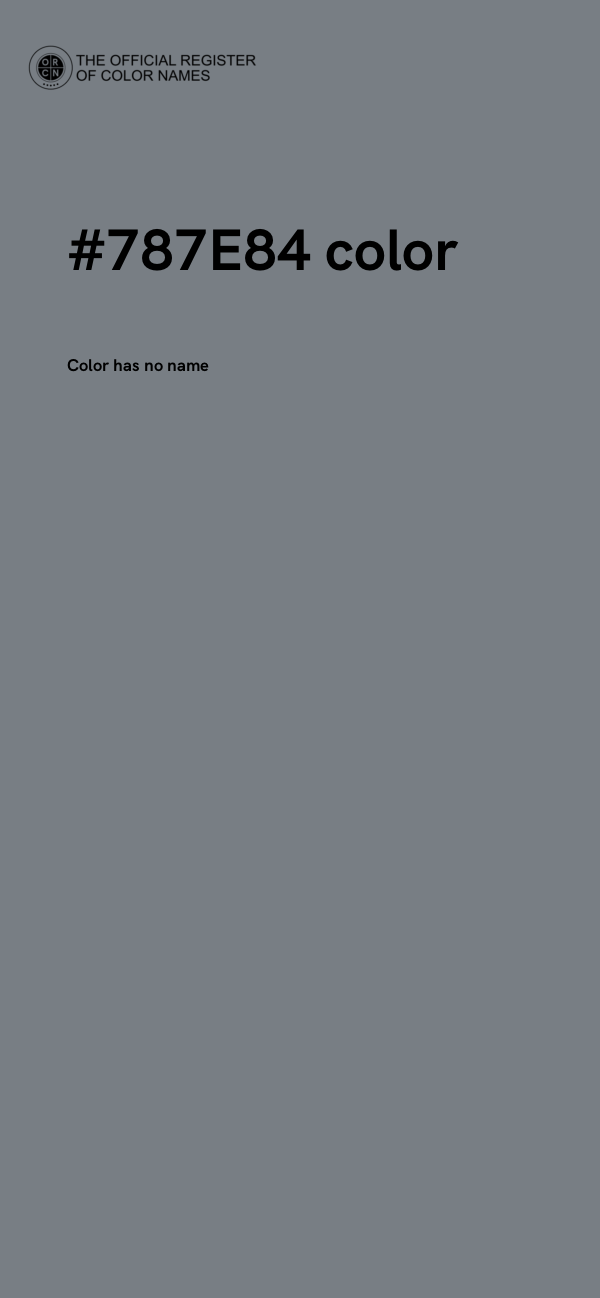 #787E84 color image